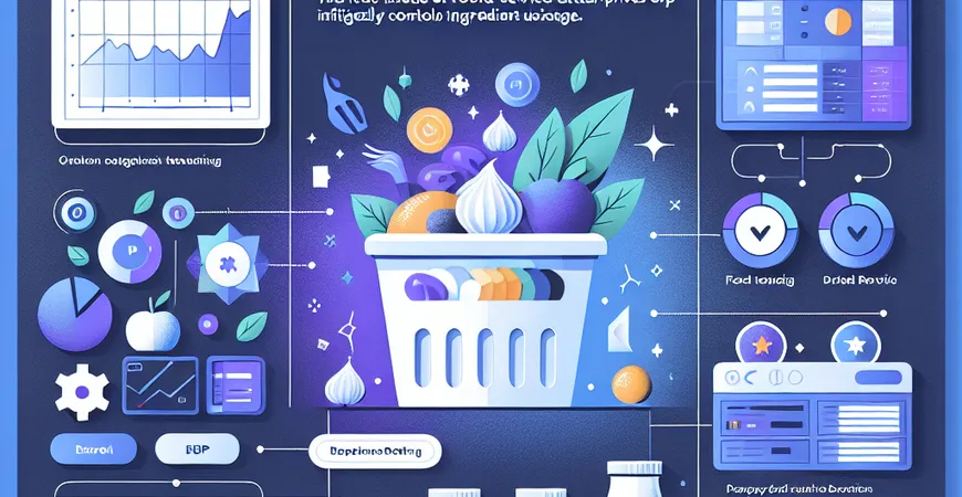 餐饮企业库存浪费大？ERP 系统智能管控食材用量